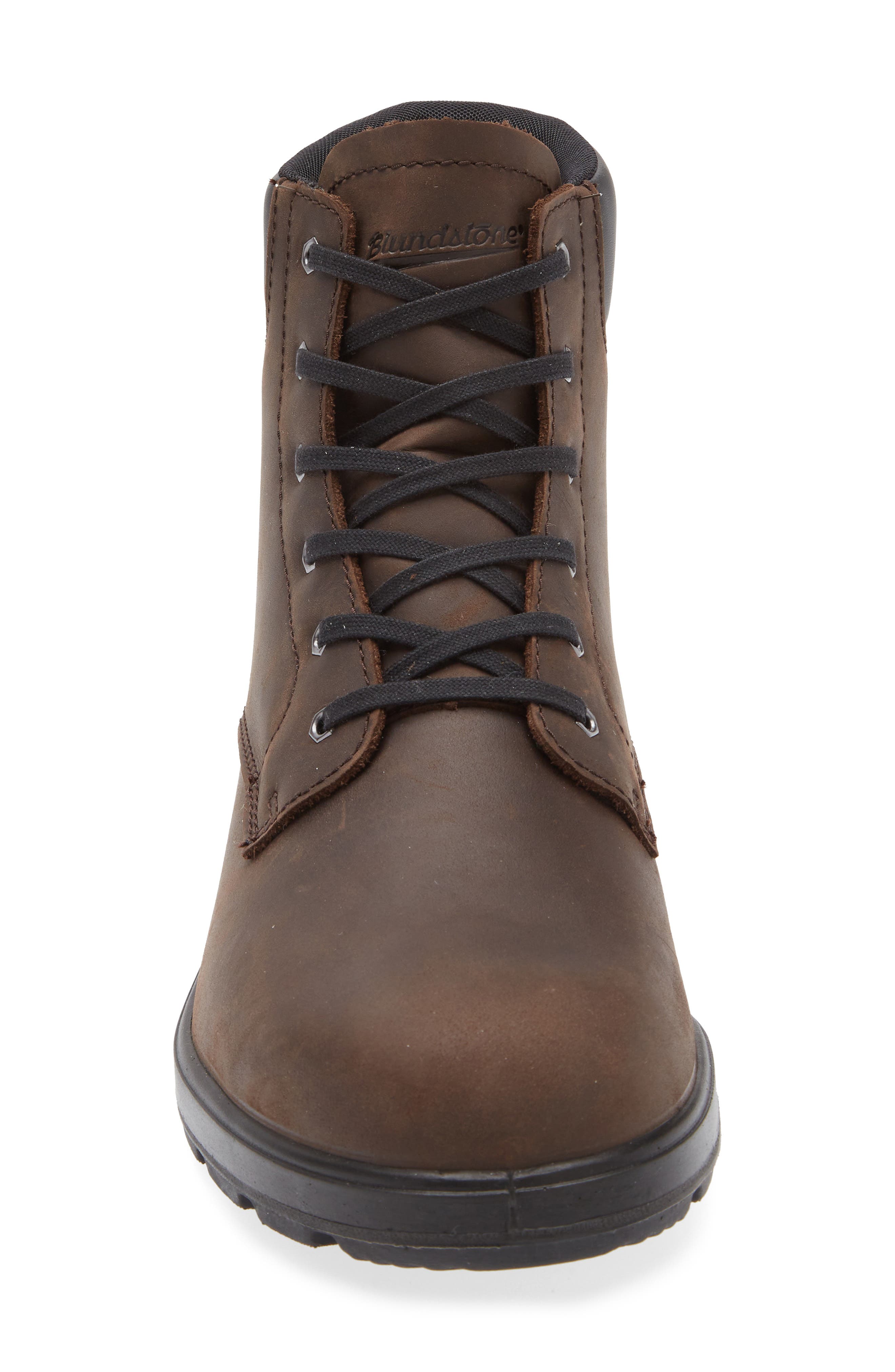 Blundstone Footwear Water Resistant Lace-Up Boot, Alternate, color, Brown