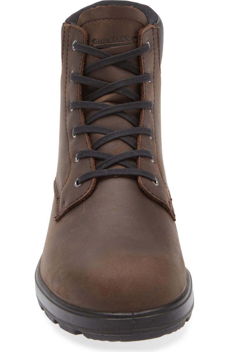 Blundstone Footwear Water Resistant Lace-Up Boot, Alternate, color, Brown