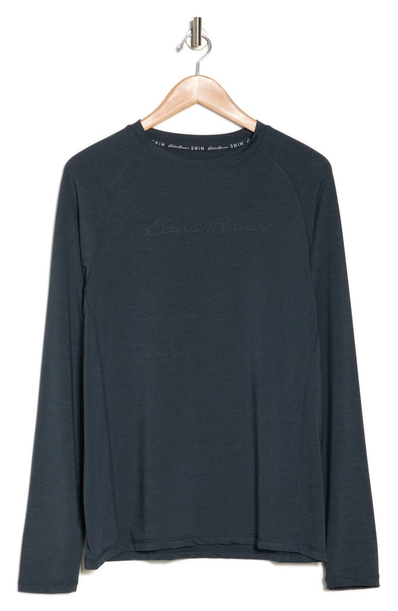 Eddie Bauer Long Sleeve Rashguard Swim T-Shirt, Alternate, color, 