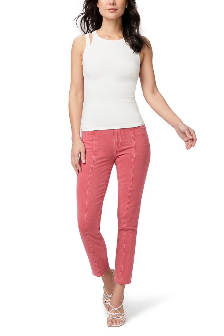 Yuzu Cutout Rib Tank, Alternate, color, IVORY