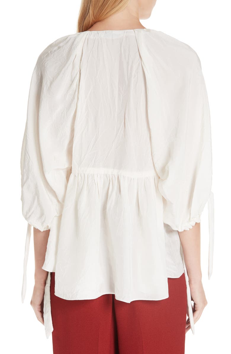 3.1 Phillip Lim Tie Cuff Top, Alternate, color, 