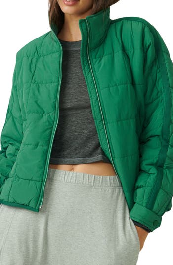 Free People Fp Movement Pippa Packable Puffer Jacket In Green