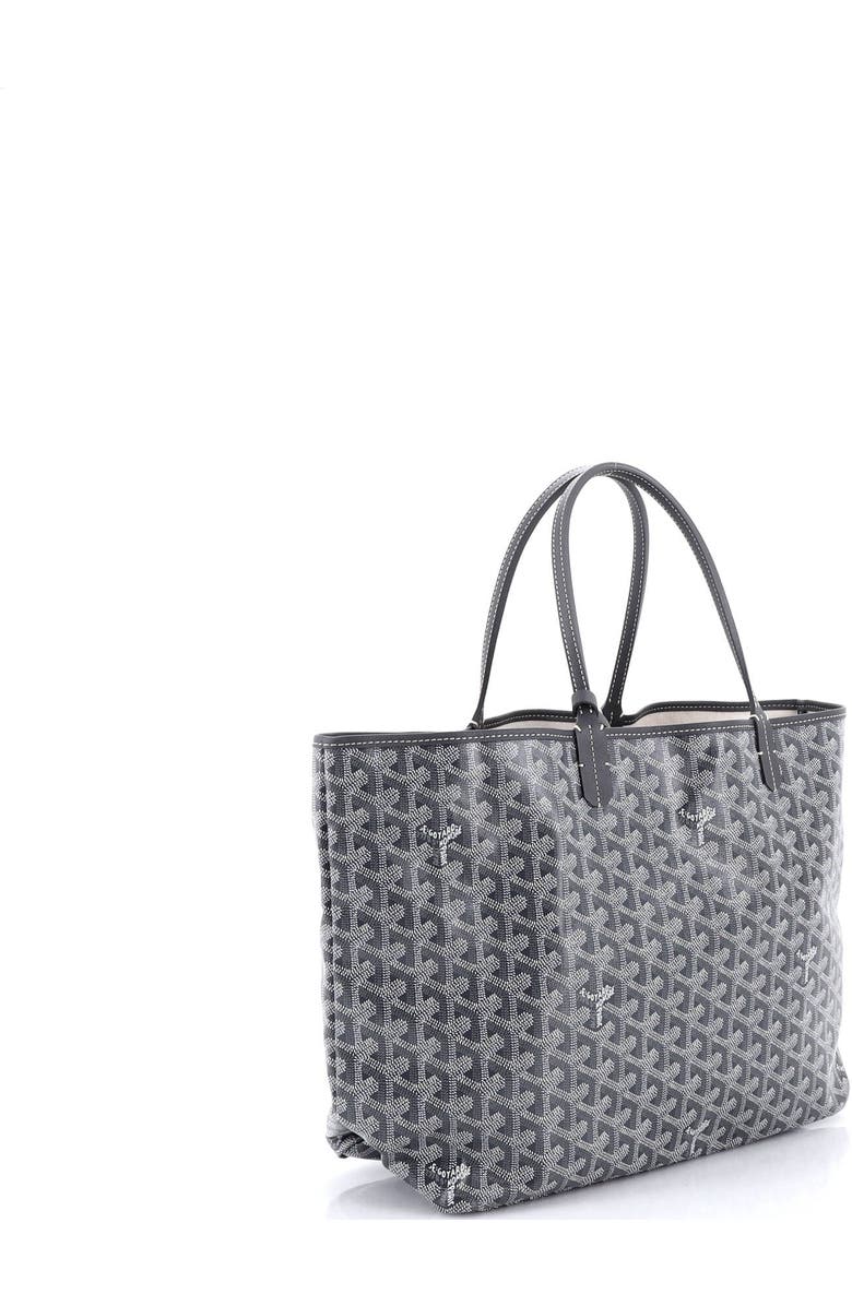 Pre-Owned Goyard Saint Louis Tote Coated Canvas PM, Alternate, color, Gray