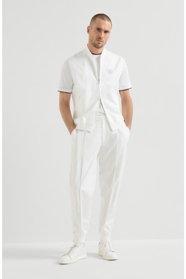 Nylon trousers, Alternate, color, White