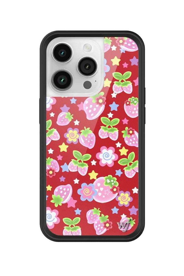 Star-Berries iPhone Case, Alternate, color, Red