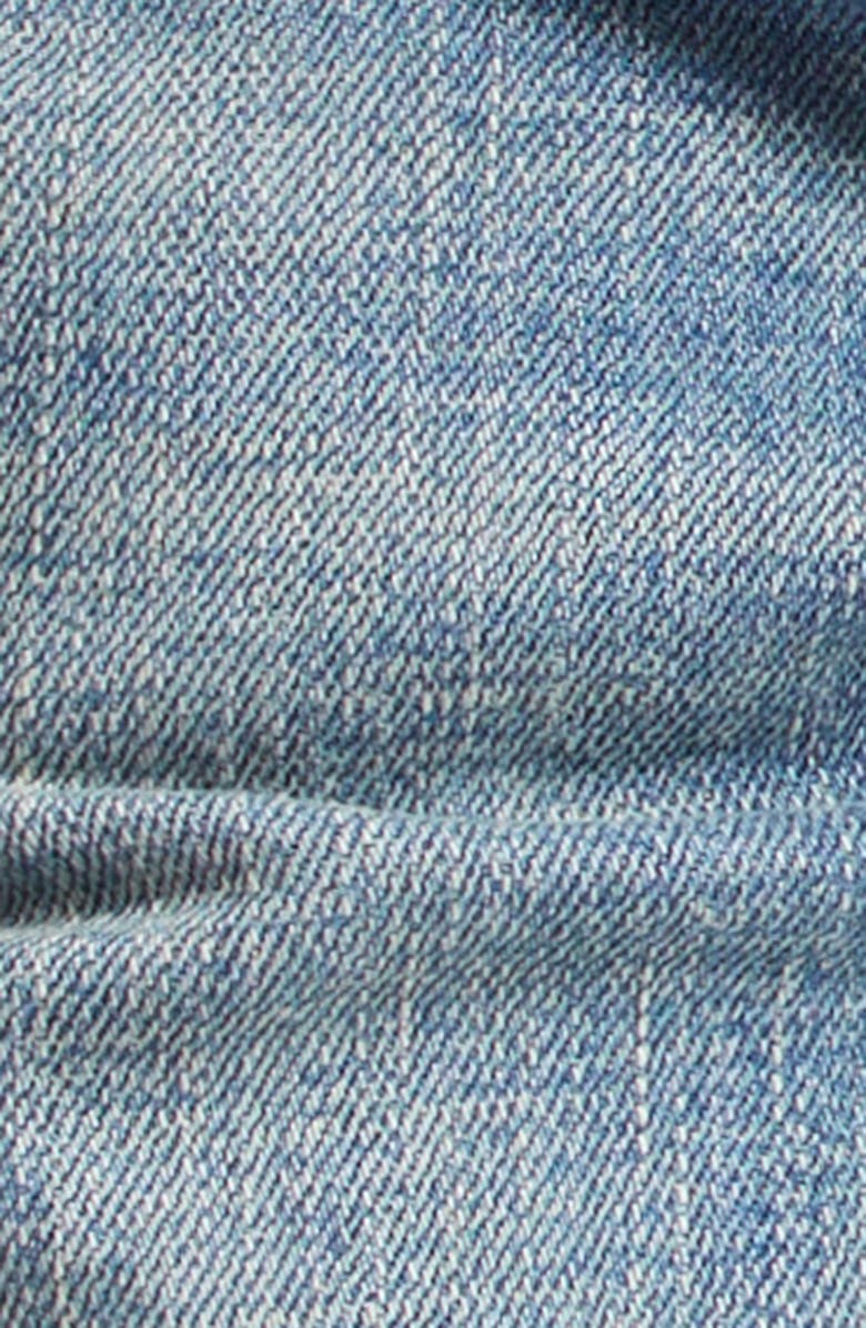 R13 Straight Leg Boyfriend Jeans, Alternate, color, Patton Blue Stretch