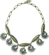 OLIVIA WELLES Mila Crystal Drop Necklace