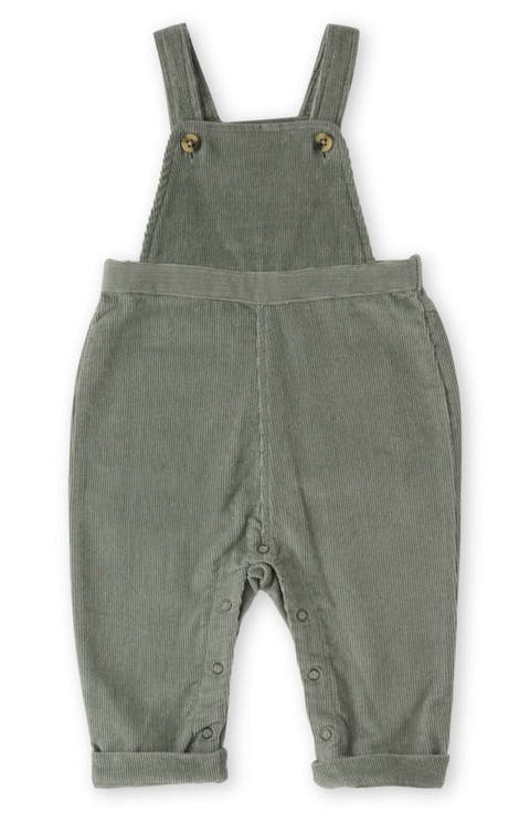 Organic Cotton Corduroy Overalls (Baby)