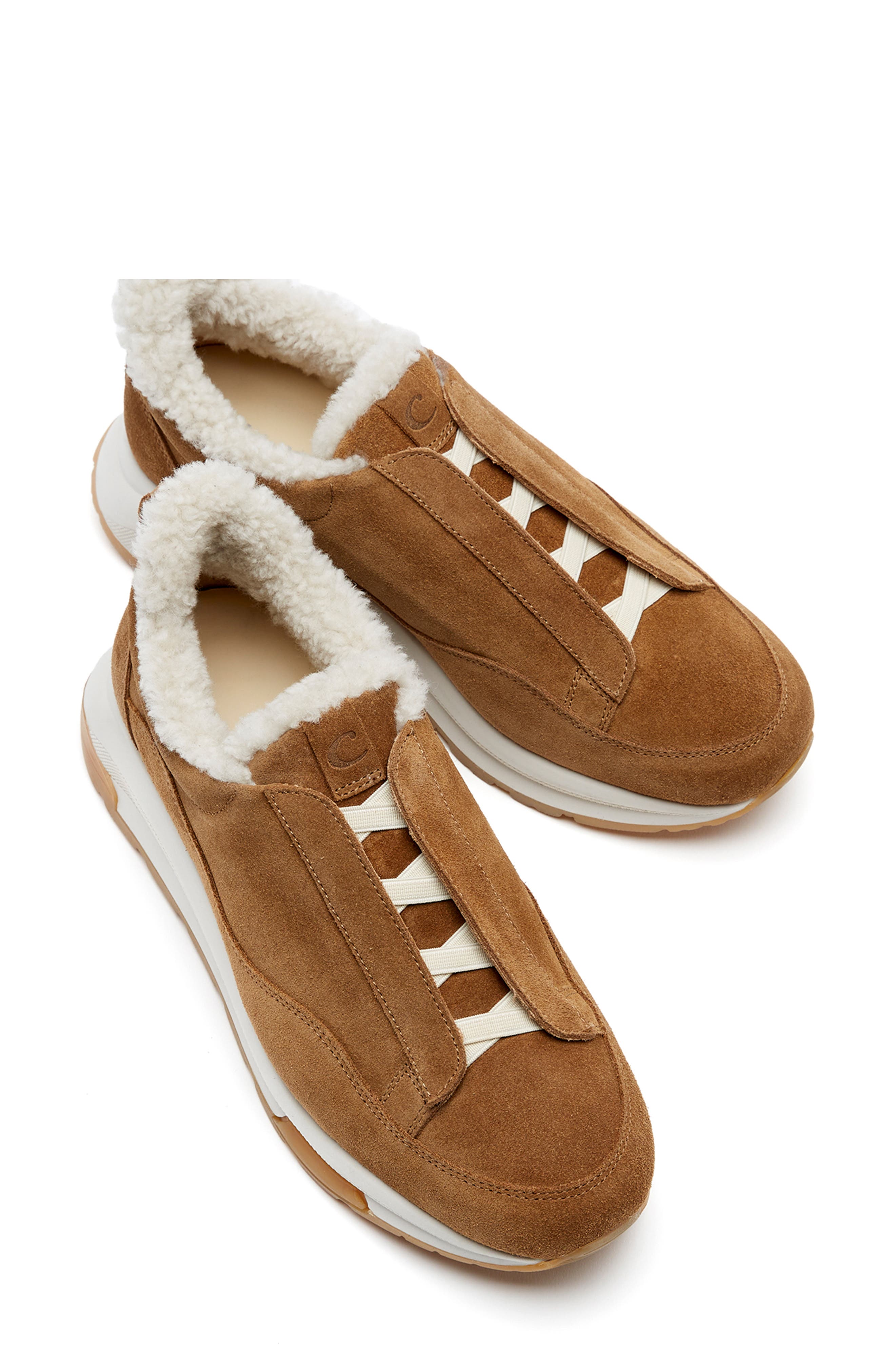 La Canadienne Vada City Dry<sup>™</sup> Genuine Shearling Lining Waterproof Slip-On Sneaker, Alternate, color, 