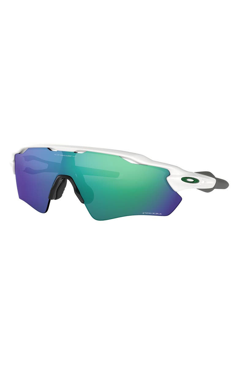 Oakley Radar<sup>®</sup> EV Path<sup>®</sup> 138mm Prizm<sup>™</sup> Wrap Shield Sunglasses, Alternate, color, White