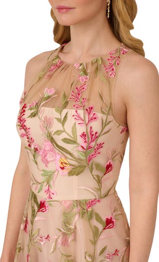 パーティードレス Floral Midi Dress 05101-