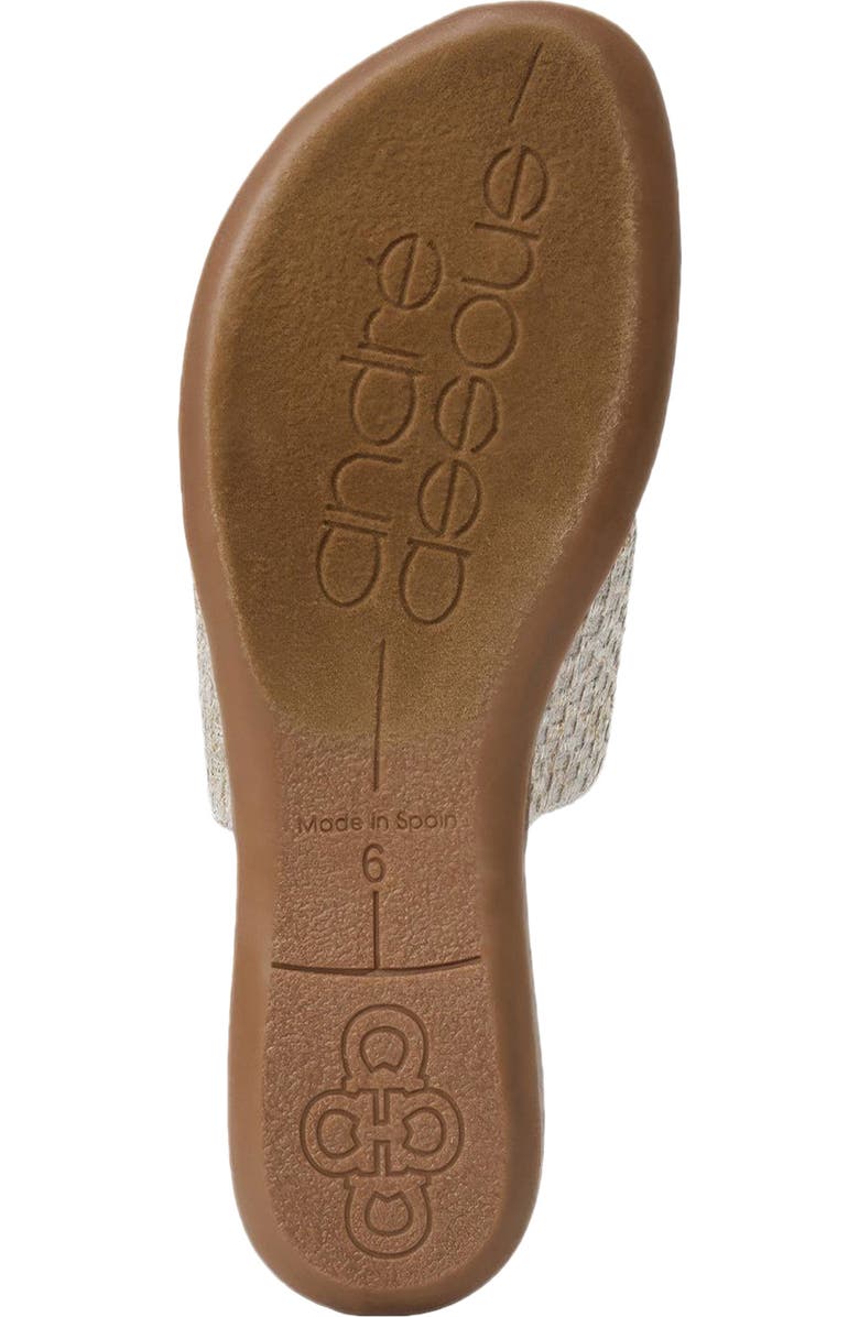 André Assous Novalee Woven Sandal, Alternate, color, Platino Multi