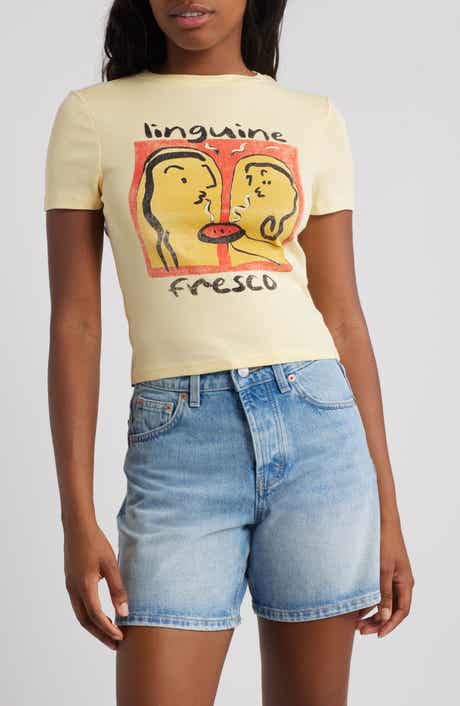 Topshop Linguine Baby Tee