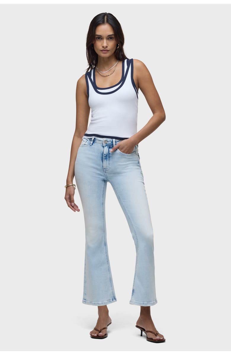 Hudson Jeans Barbara Flap Pocket Bootcut Crop, Alternate, color, Whimsy