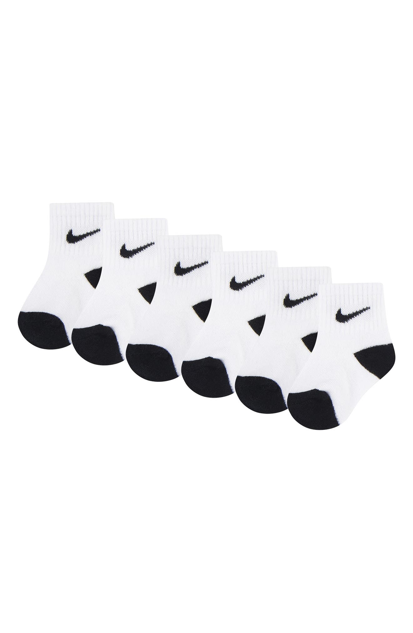 Nike 6-Pack Swoosh Ankle Socks