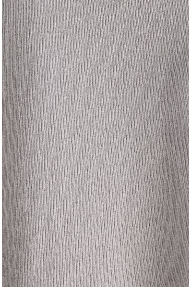 Layered Distressed Long Sleeve Organic Cotton Graphic T-Shirt, Alternate, color, LIGHT GREY