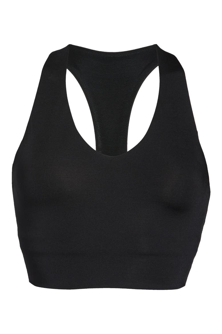 SPANXshape™ Get Moving Longline Sports Bra, Alternate, color, VERY BLACK