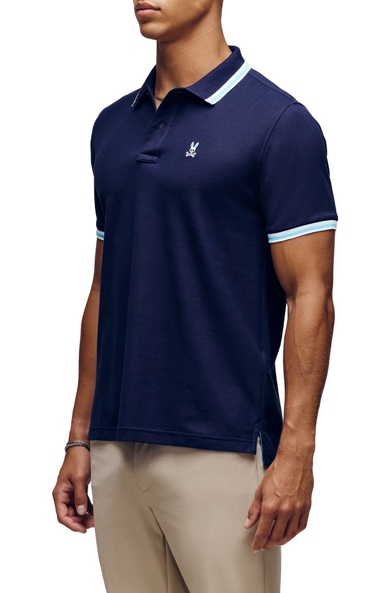 Psycho Bunny Nolan Piqué Polo, Alternate, color,