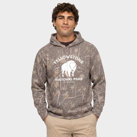 Vintage Yellowstone National Park Hoodie