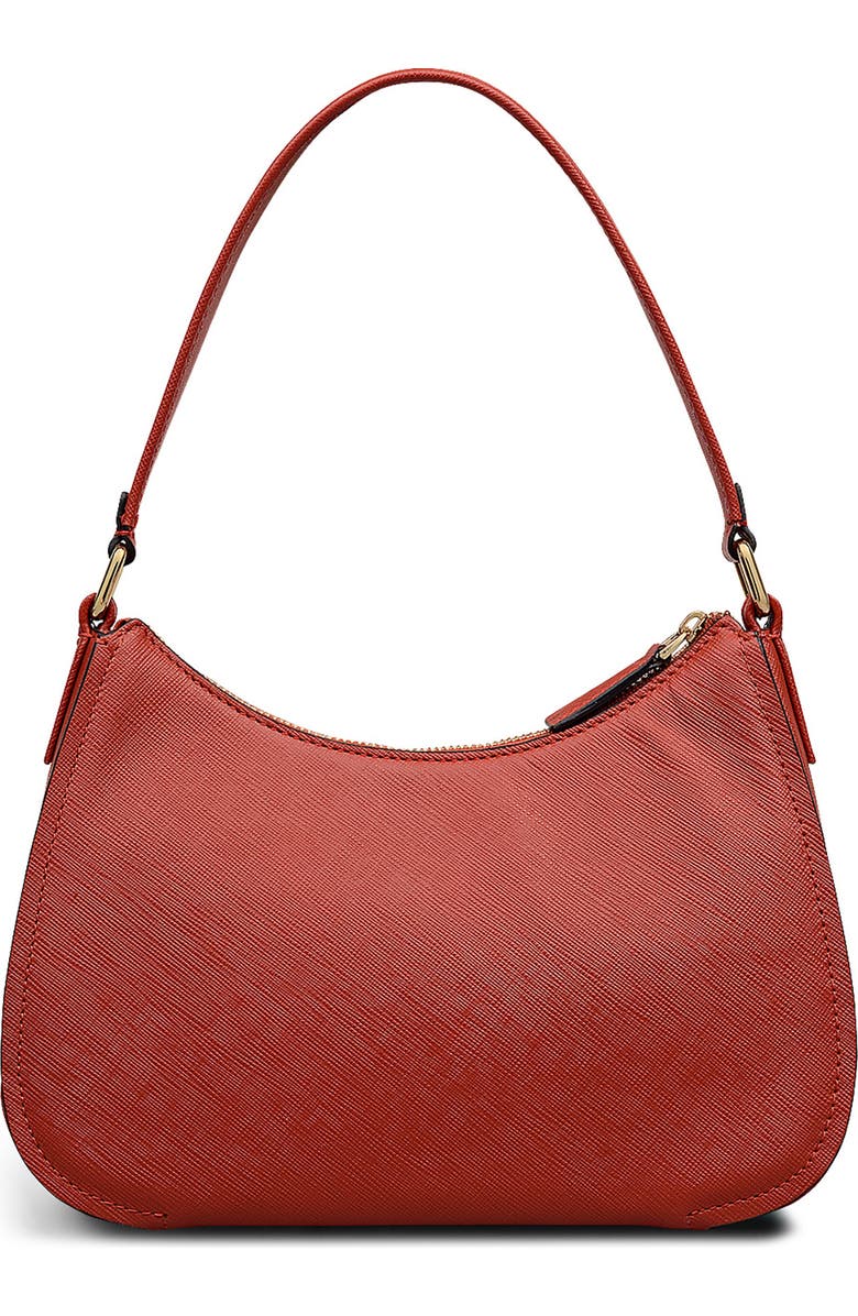 Radley Medium Crosby Leather Shoulder Bag, Alternate, color, Flame