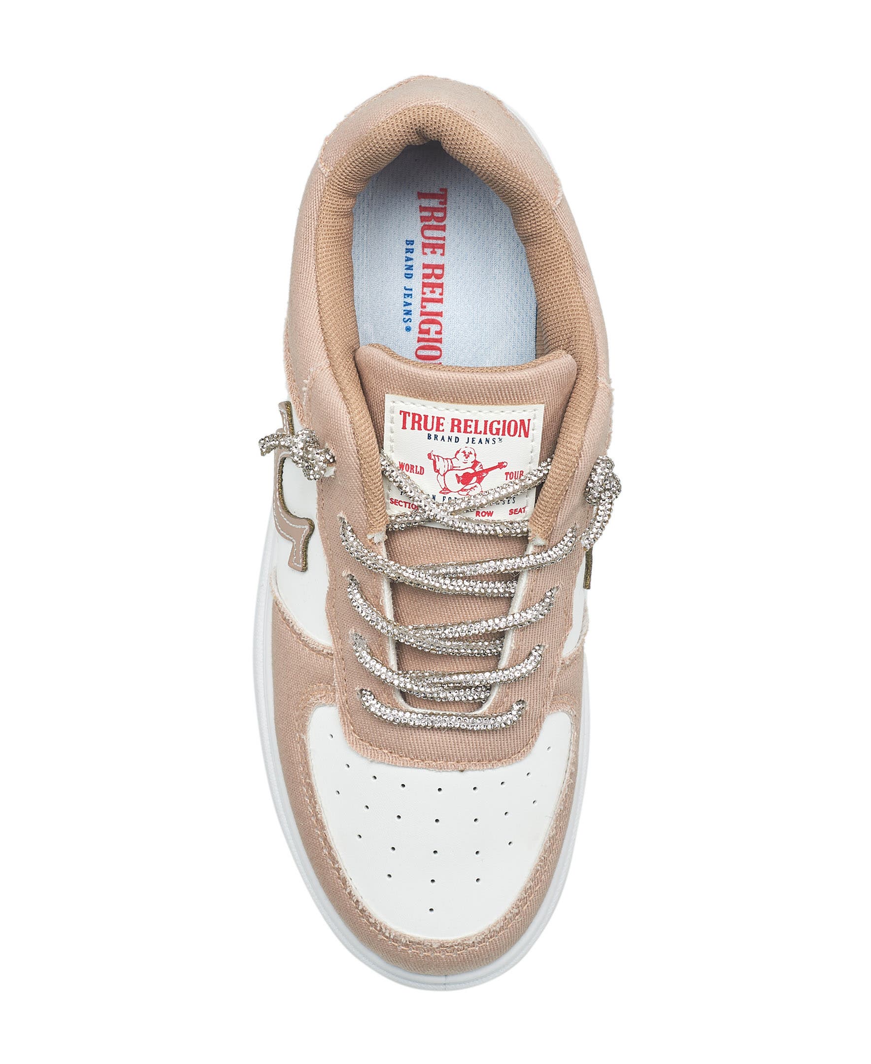 Allison Logo Sneaker, Alternate, color, Taupe