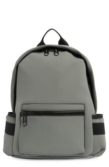 Patrizia Luca Neoprene Backpack In Gray