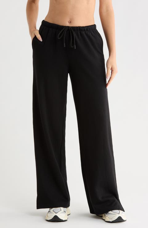 Flurry Fleece Wide Leg Sweatpants