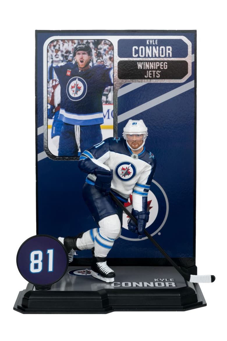 Kyle Connor (Winnipeg Jets) McFarlane NHL 7" Figure, Main, color, Multi-Color