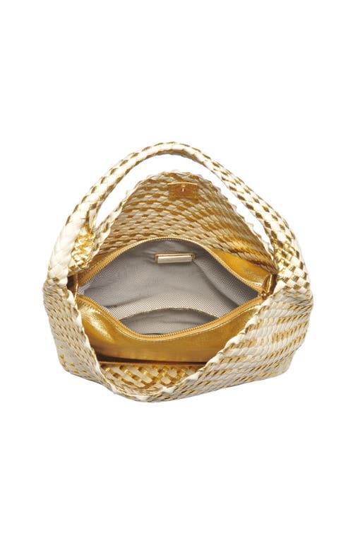 Moda Luxe Ellery Hobo In Gold Ivory