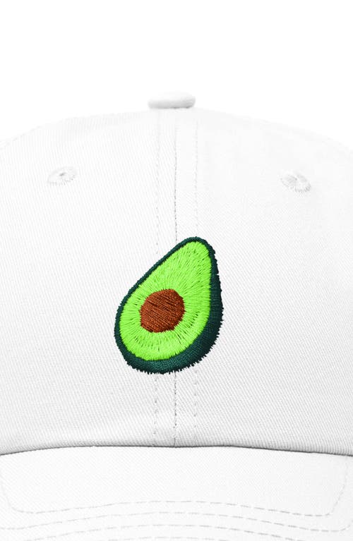 DALIX DALIX AVOCADO EMBROIDERED FOOD HAT 