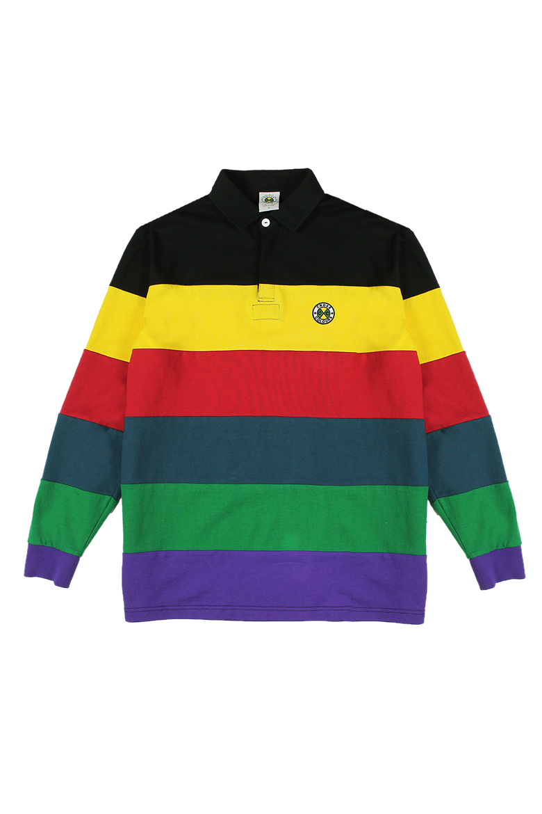 Retro Stripe L/S Rugby, Main, color, Multicolor