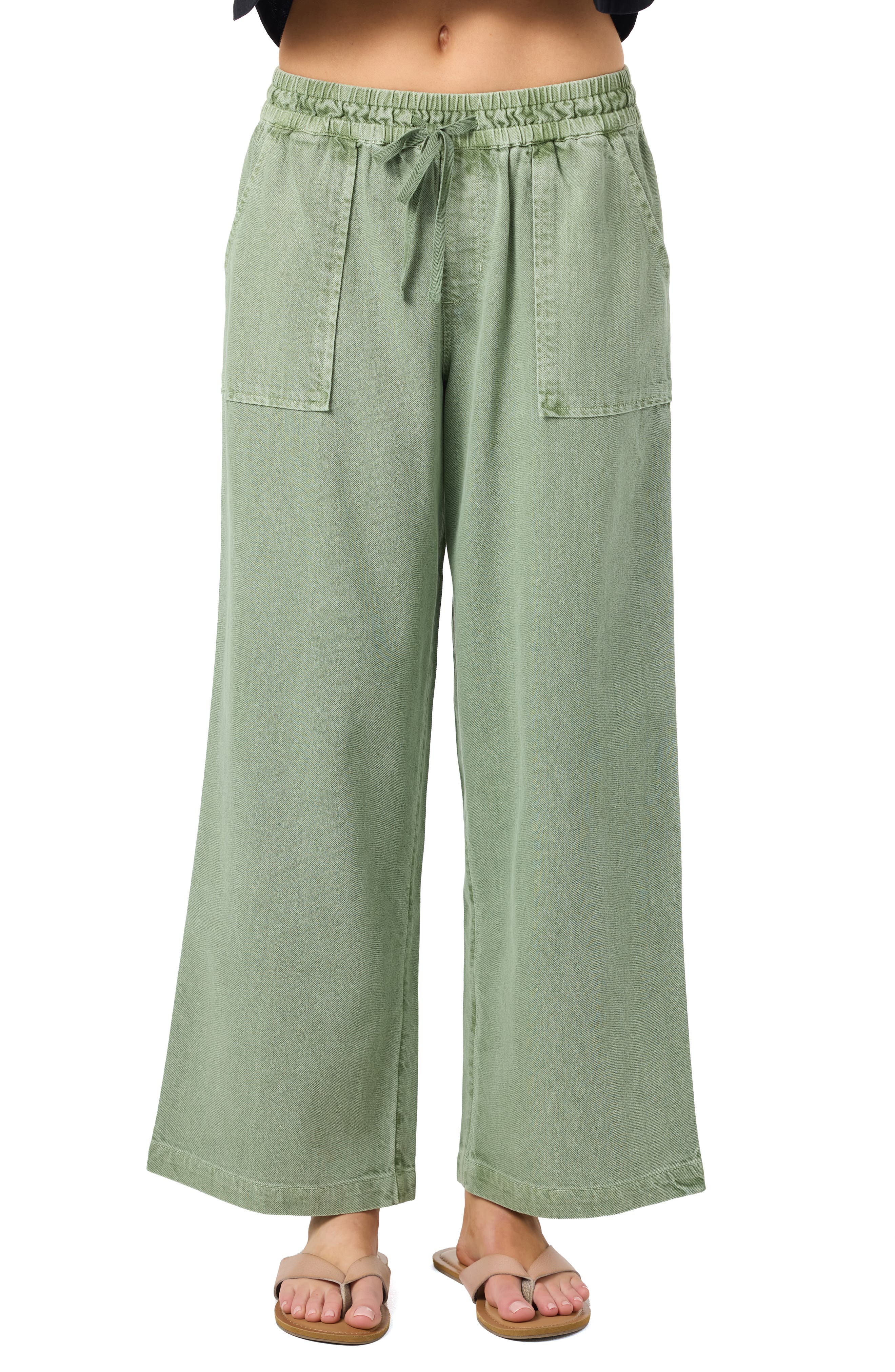 Sevie 2 Drawstring Cotton Twill Pants - image 5