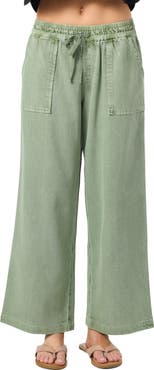 O'Neill Sevie 2 Drawstring Cotton Twill Pants