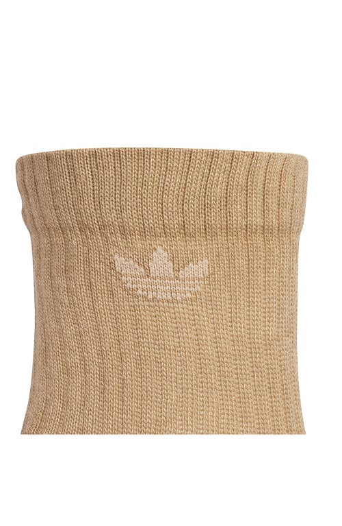 Adidas Originals Adidas Assorted 3-pack Trefoil Performance Crew Socks In Multi