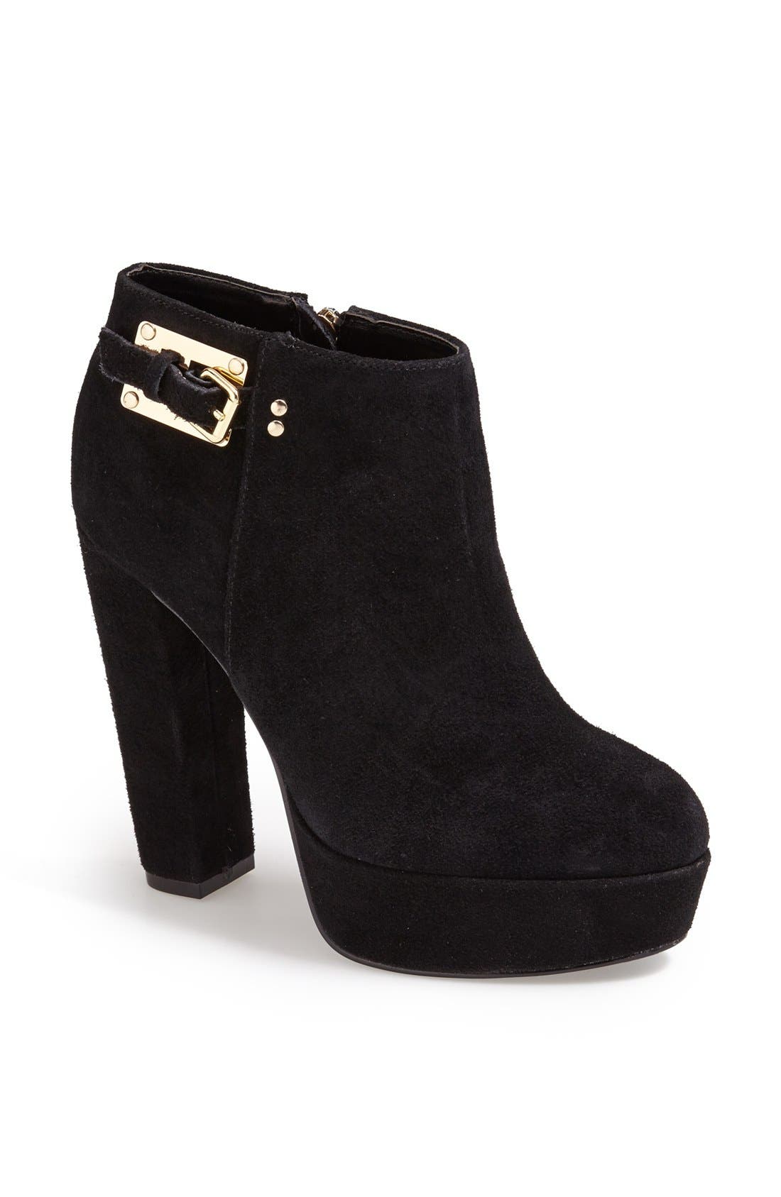 DV by Dolce Vita 'Valensia' Bootie, Main, color, BLACK SUEDE