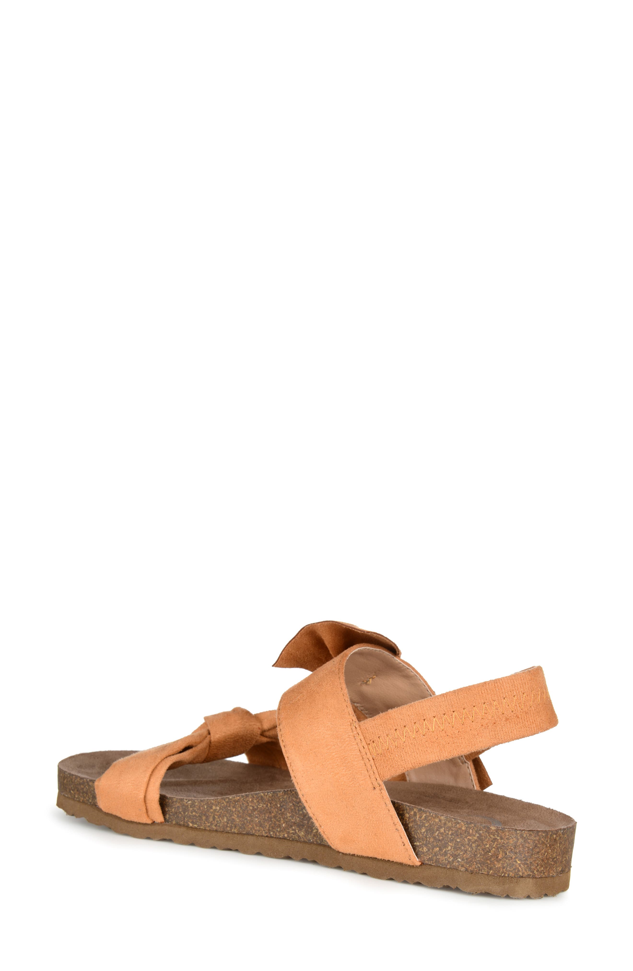 Journee Collection JOURNEE Xanndra Knotted Slingback Sandal, Alternate, color, Tan