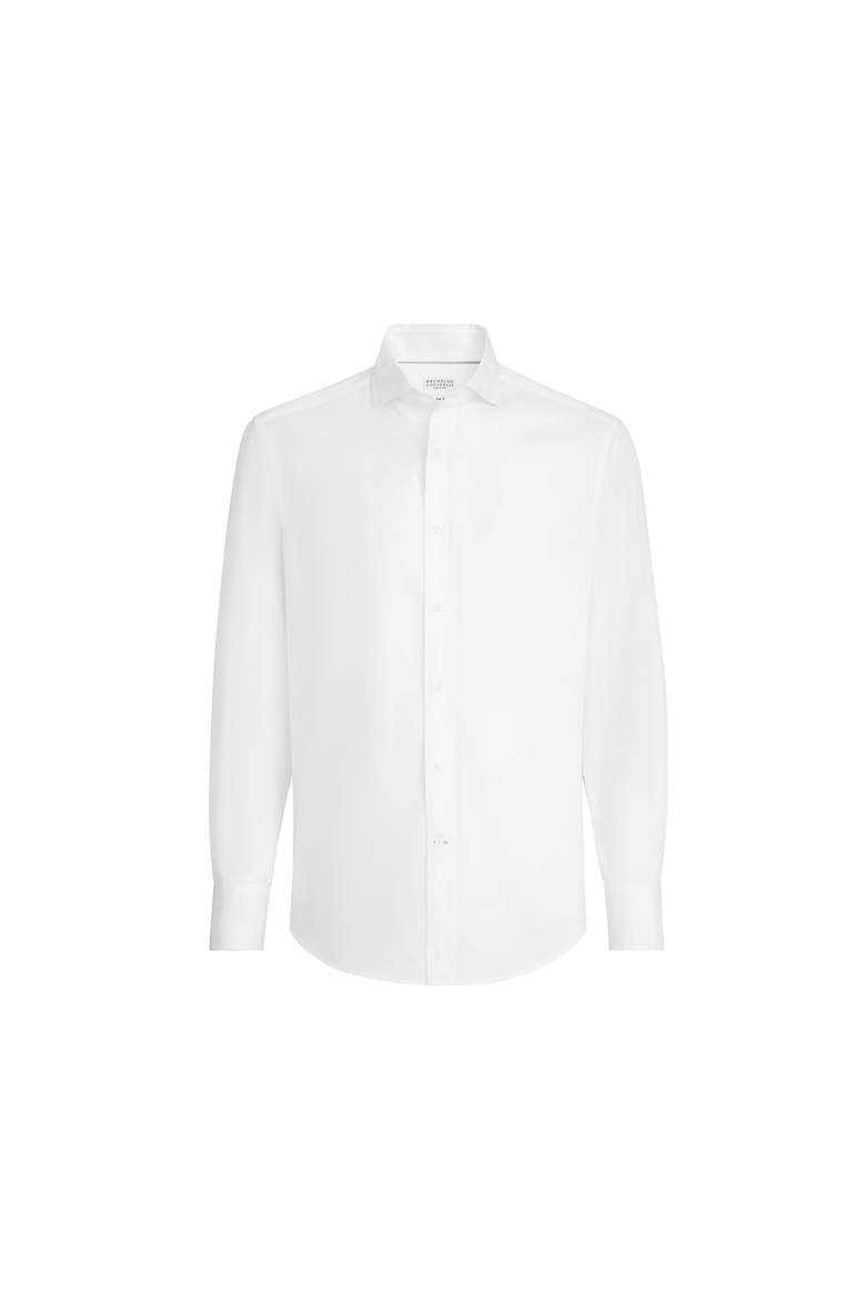 Twill shirt, Alternate, color, White