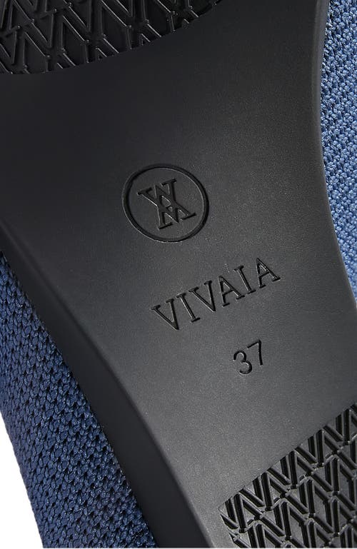 Vivaia Pointed-toe Ballet Flats In Blue