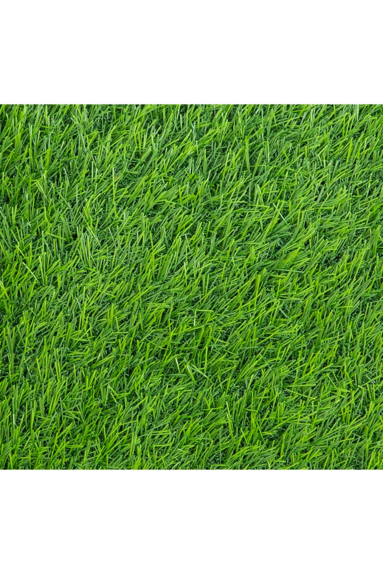 15-in UV Resistant Artificial Grass Pillow Cushion, Alternate, color, Green