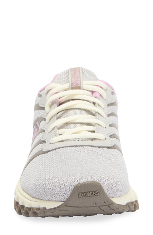 K-swiss Tubes Scorch Athletic Sneaker In Moon Rock/vapor Blue/mauve