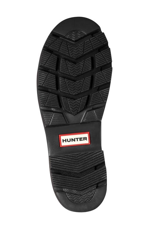 Hunter Downpour Womens Tall Boot In Black