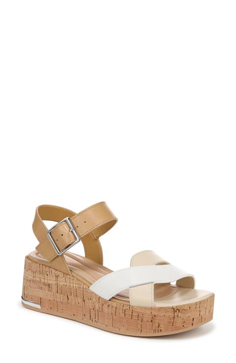 Tilly Ankle Strap Platform Wedge Sandal (Women)
