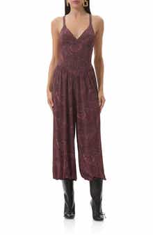 AFRM Bogart Sleeveless Wide Leg Jumpsuit