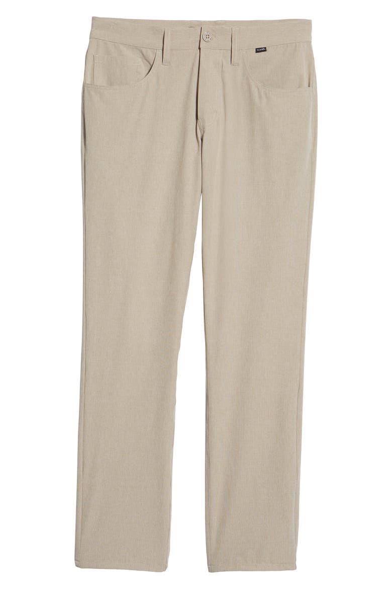 Beckladdium Straight Leg Performance Pants, Alternate, color, KHAKI