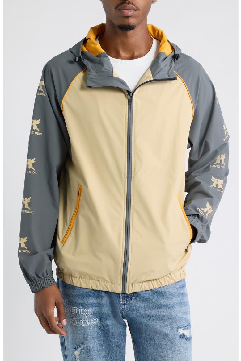Team Windbreaker Jacket, Alternate, color, TAN