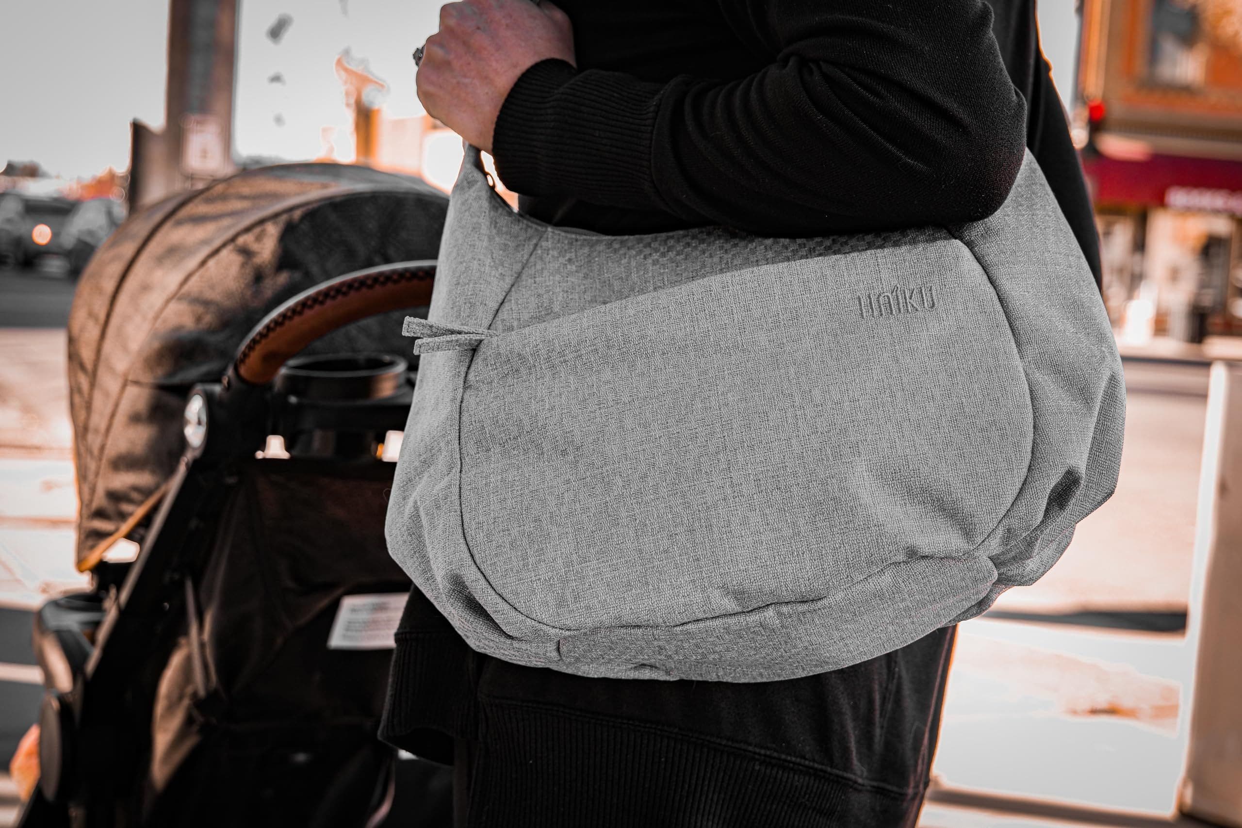 HAIKU Amble Hobo Bag, Alternate, color, Stone Gray