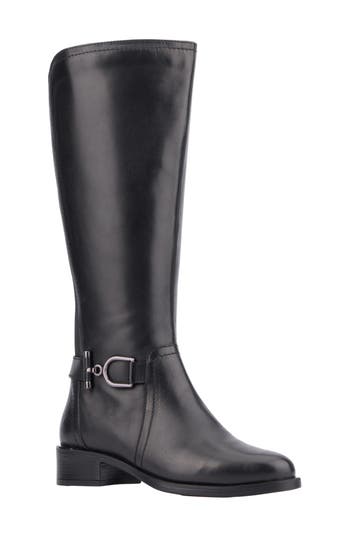 Vintage Foundry Hortense Knee High Boot In Black