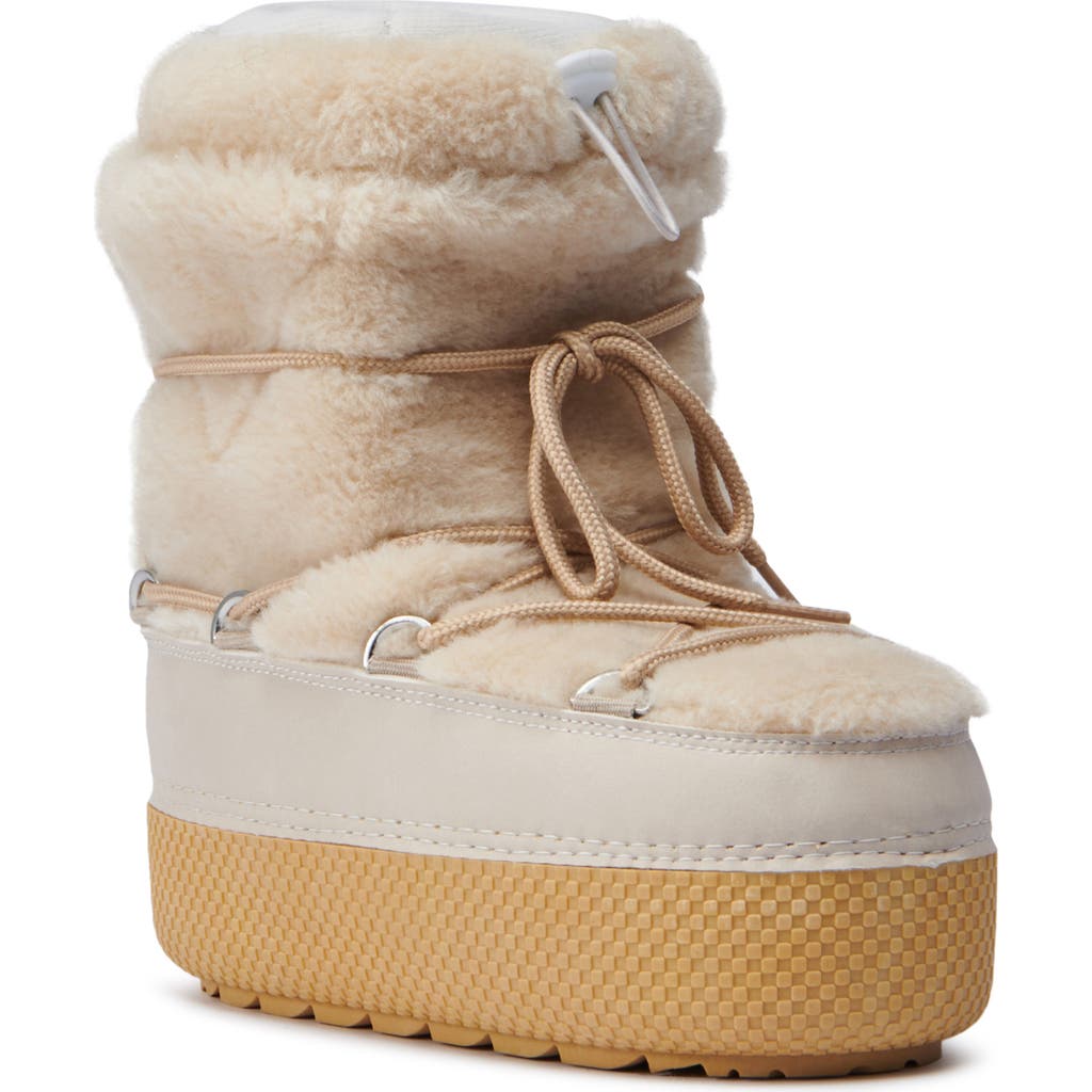 AZALEA WANG AZALEA WANG DAYLEN FAUX FUR PLATFORM BOOT