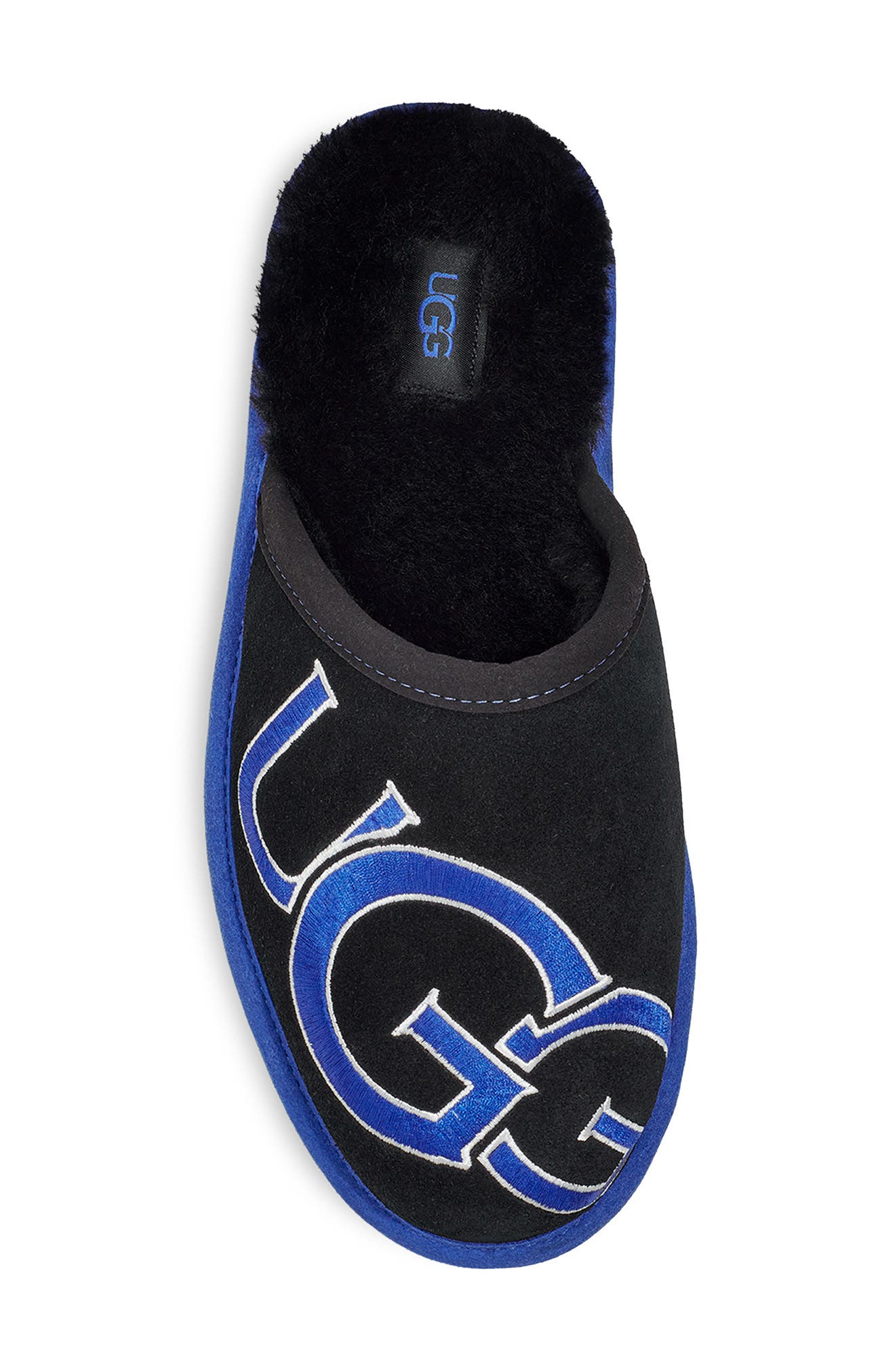 UGG<sup>®</sup> Logo II Scuff Water Resistant Slipper, Alternate, color, 