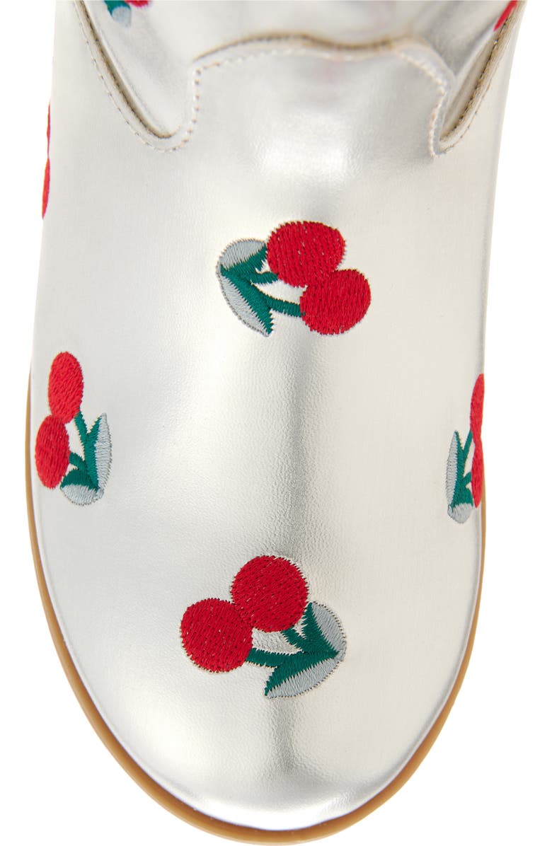 Tucker + Tate Kids' Gabi Cherry Embroidery Western Boot, Alternate, color,